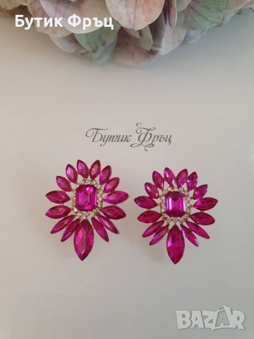 Обеци Клара , снимка 3 - Обеци - 40016613