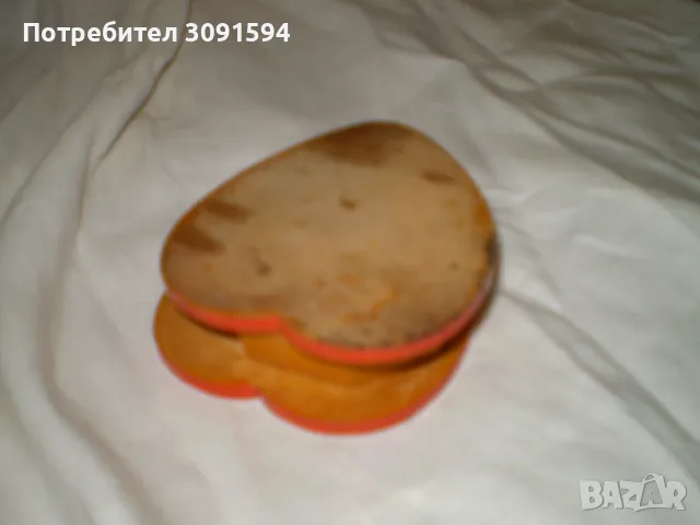 Винтидж ръчно рисувана дървена кутия във форма на сърце, снимка 7 - Други ценни предмети - 48618968