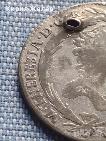 Сребърна монета 20 кройцера 1765г. Мария Терезия Виена Свещена Римска империя 13641, снимка 3 - Нумизматика и бонистика - 42871851