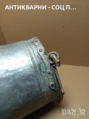 Соц Стара Арания Котел Менник Бакърен Съд 11лт. / 1922г., снимка 8 - Антикварни и старинни предмети - 50786923