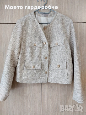 Дамско яке на H&M тип букле размер XL