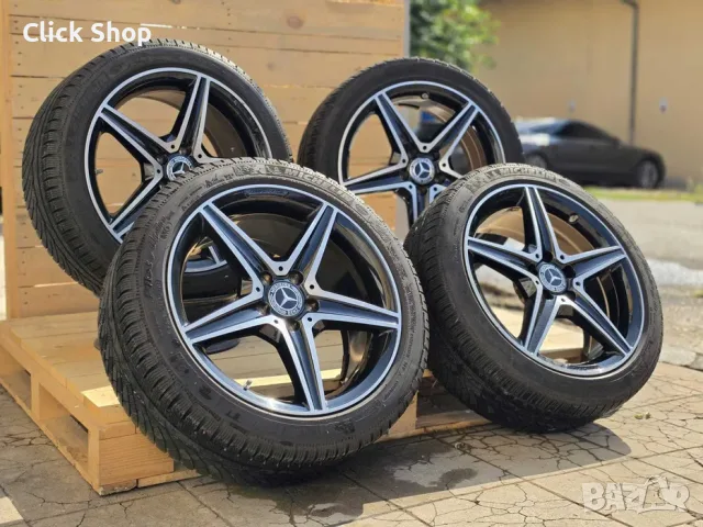 5х112 18 Джанти Mercedes AMG Оригинални C Class w205 Спорт Пакет Ц, снимка 4 - Гуми и джанти - 55805677