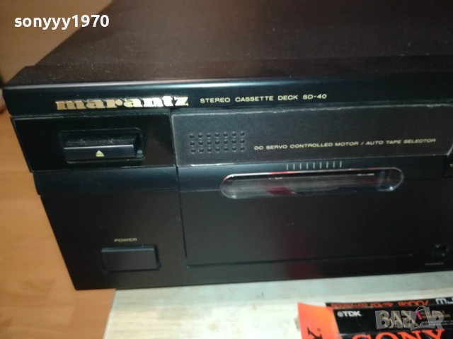MARANTZ SD-40 DECK MADE IN JAPAN-ВНОС SWISS 2311252105, снимка 4 - Декове - 52516048