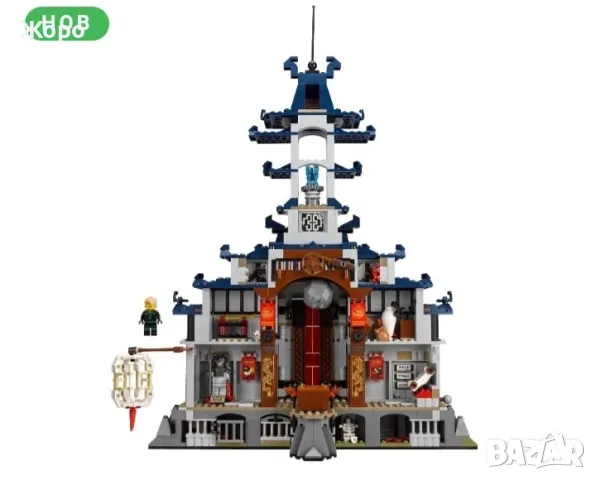 КОНСТРУКТОР ХРАМЪТ НА СЪВЪРШЕНОТО ОРЪЖИЕ ОТ СЕРИЯТА НИНДЖА-РЕПЛИКА 668127 , снимка 8 - Конструктори - 47677817