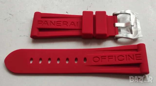 Силиконова кайшка ПАНЕРАЙ PANERAI 26мм, снимка 3 - Каишки за часовници - 49314574