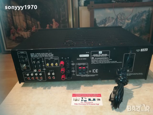 jbl model jsr-635i a/v receiver 2301211050, снимка 13 - Ресийвъри, усилватели, смесителни пултове - 31524631