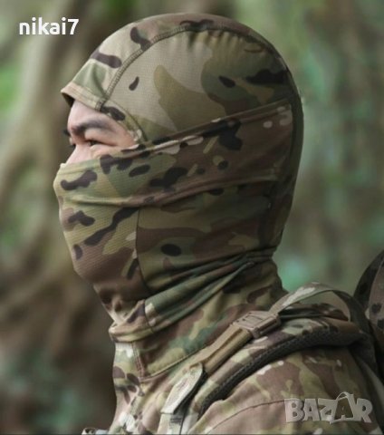 тактическа маска за лица ски сноуборд Airsoft предпазна дишаща, снимка 9 - Други - 37620618
