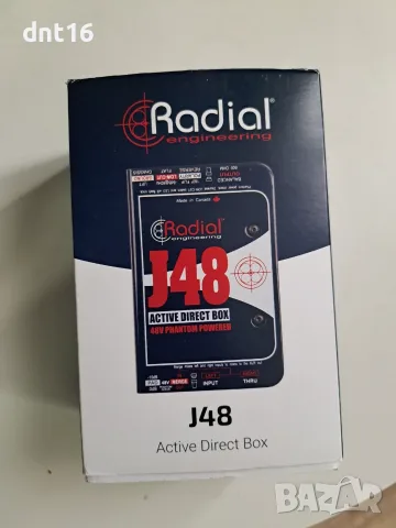 Radial j48 Active Di Box, снимка 5 - Други - 56105806