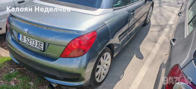 Peugeot 207cc, снимка 5 - Автомобили и джипове - 54221484