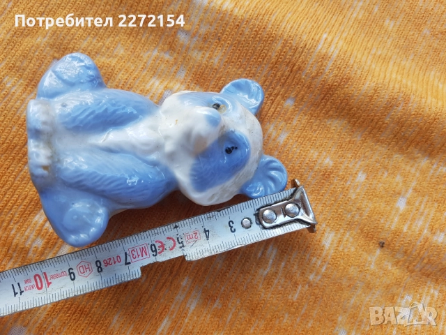 Порцеланова статуетка фигурка мечка, снимка 3 - Колекции - 51489207