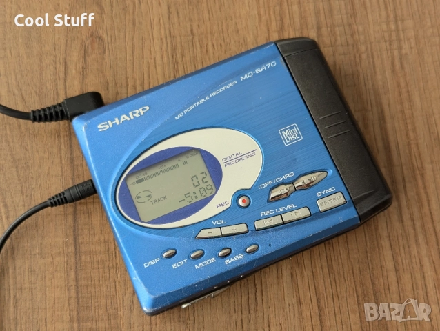 SHARP MD PORTABLE RECORDER MD-SA70 MiniDisk Player
