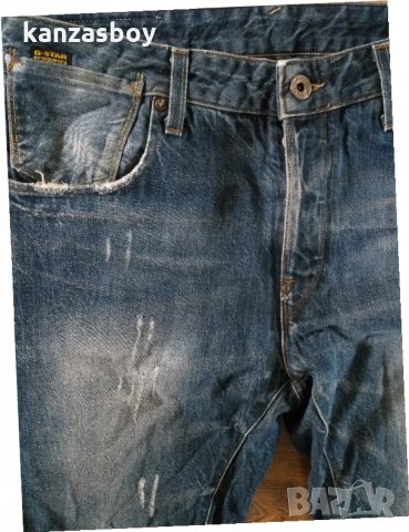 G-Star RAW A-Crotch Tapered Jeans - страхотни мъжки дънки, снимка 6 - Дънки - 31541198