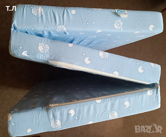 Бебешки сгъваем матрак, снимка 2 - Детски матраци - 52018014