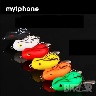 Стръв  скачаща жаба Бионична примамка воблер, снимка 4 - Стръв и захранки - 48504682