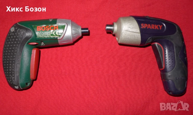 Две много добри електрически ''Г'' образни отверки Sparky и Bosch, снимка 10 - Отвертки - 47094528