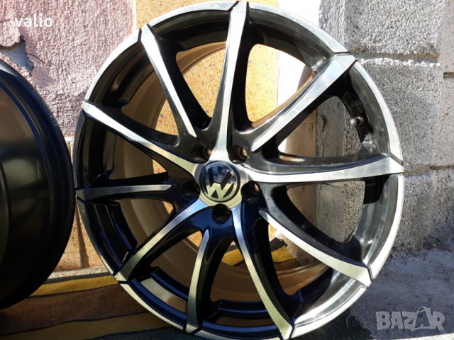 4БР ДЖАНТИ 5/100/18  АУДИ, VW, снимка 13 - Гуми и джанти - 34550840