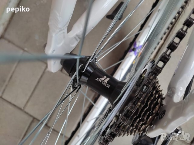 Продавам колела внос от Германия  спортен алуминиев велосипед CROSS JULIA 26 цола преден амортисьор, снимка 13 - Велосипеди - 35514924