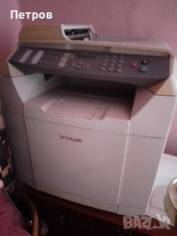 Лазарен цветен принтер скенер,копир lexmark