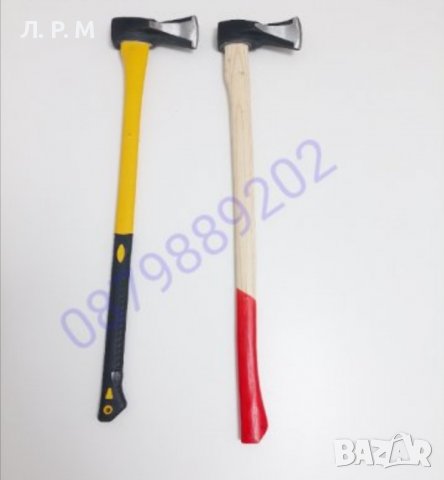 Брадва с клин фибростъкло,Брадва с клин за цепене на дърва 90см, снимка 3 - Градински инструменти - 38035439
