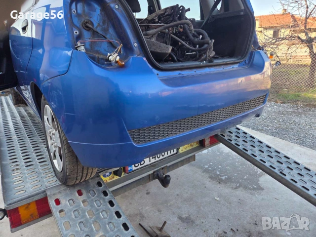 Задна броня Chevrolet Aveo хечбек 2010г. 