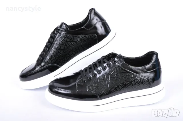 NEW! Спортни мъжки обувки - Лачени
