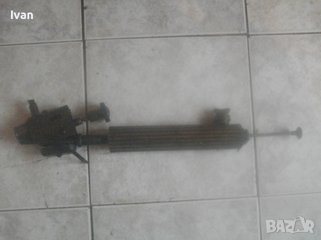 Бензинова Лампа Горелка Старо Качество НРБ-Завод "Хром"-Силистра-Отлично Състояние-Бронзова 43 см, снимка 11 - Други инструменти - 44682944