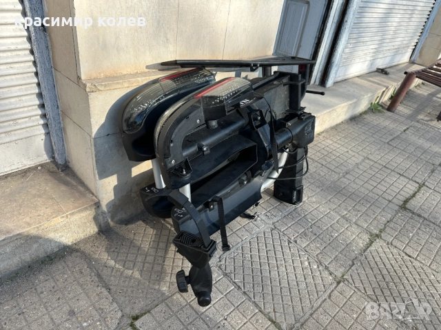 немски сгъваем багажник за теглич за два велосипеда, снимка 3 - Аксесоари за велосипеди - 52809015