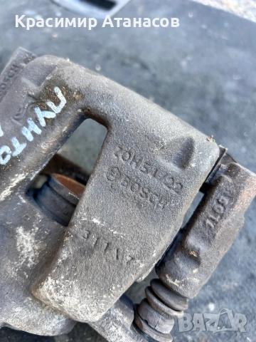 Спирачен апарат преден ляв за Фиат Гранде пунто 1.3 JTD. 75кс. 2008г, снимка 2 - Части - 51955180