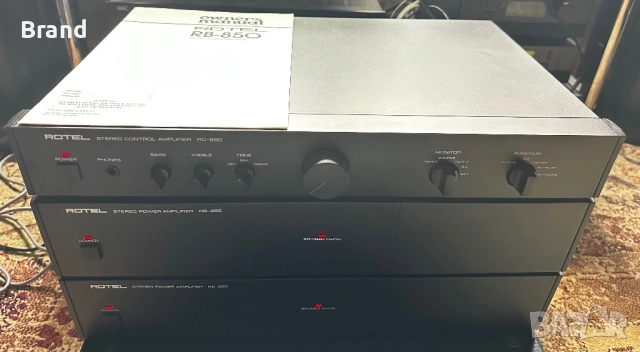 Stereo Power Amplifies Rotel RB-850 and Pre Amp RC-850❗️