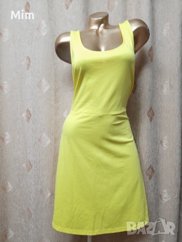 Н&М XL Лимонена жълта рокля , снимка 7 - Рокли - 40296974