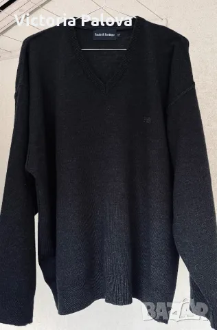 Пуловер/блуза PAULO & RODRIGO  с V деколте, снимка 2 - Блузи - 48738624