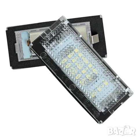 LED плафони за регистрационен номер BMW 3 Series E46, снимка 2 - Аксесоари и консумативи - 55864655