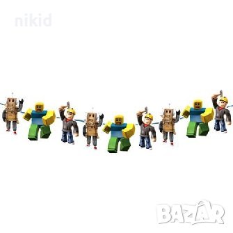 roblox Роблокс парти гирлянд банер украса декор рожден ден