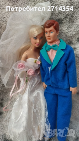 Барби и Кен младоженци , снимка 5 - Кукли - 51721605