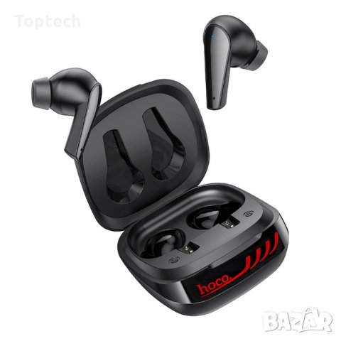 HOCO безжични слушалки стерео Lucky TWS ES43 черни, снимка 4 - Безжични слушалки - 31764352