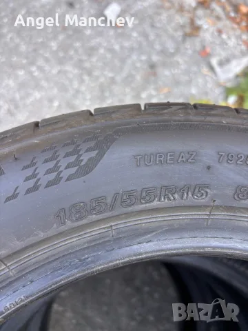 185/55/15 Bridgestone летни, снимка 3 - Гуми и джанти - 55951530