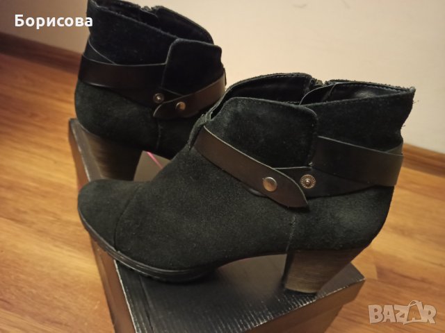 Дамски велурени обувки Nickels, снимка 7 - Дамски боти - 31105005