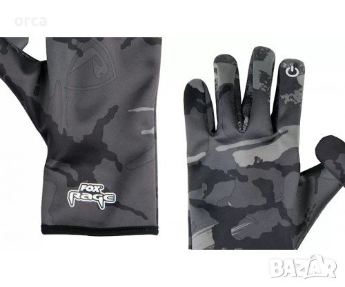 Зимни ръкавици FOX Rage Thermal Camo Gloves, снимка 4 - Екипировка - 42826575