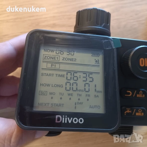 Програматор, таймер за напояване с 2 изхода, 6 независими програми и вграден дъждовен сензор, снимка 8 - Напояване - 52465905