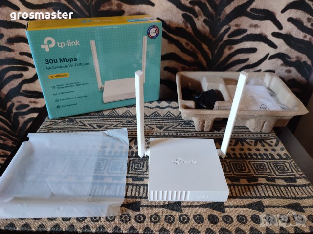 НОВО! Рутер TP-Link TL-WR820N, снимка 2 - Рутери - 37396829