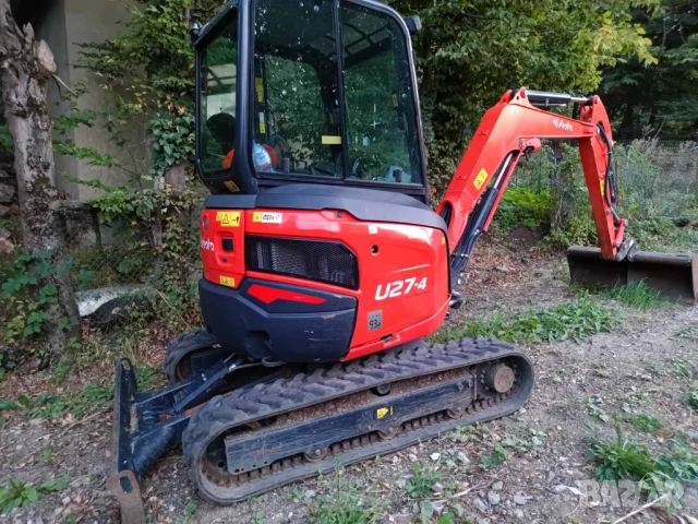 Изкопни дейности с мини багер Услуги с багер 3т Бобкат