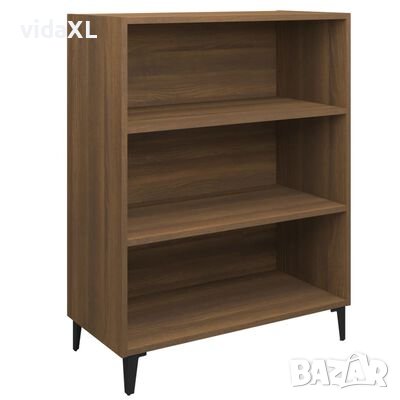 vidaXL Сайдборд, Кафяв дъб, 69,5x32,5x90 см, инженерно дърво(SKU:817380, снимка 1