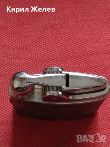 МЕТАЛНА ЗАПАЛКА с КОЖА ПЕРФЕКТНА РАБОТИ МНОГО КРАСИВА СТИЛЕН ДИЗАЙН 34186, снимка 7 - Запалки - 39117282
