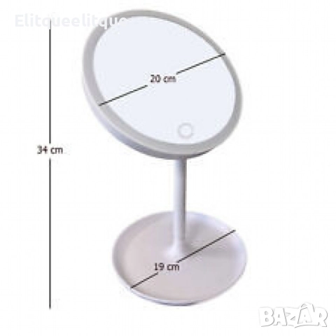 LED козметично огледало със сензорно управление, снимка 5 - Лед осветление - 52217872
