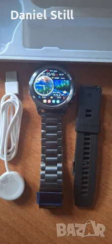 2025 Мъжки смарт часовник Fanwear голяма батерия GPS Фенерче, снимка 1