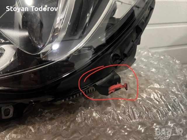 Ляв LED фар за Mercedes CLA w117, снимка 6 - Части - 52551521