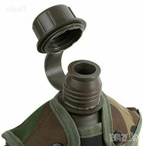 Airsoft манерка за вода + канче за храна тактическа военна туризъм лов, снимка 5 - Подаръци за мъже - 37667396