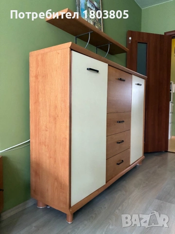 Мебели за обзавеждане на дневна/хол и трапезна маса със столове, снимка 6 - Секции и витрини - 53995599