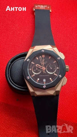 Мъжки часовник Hublot с автоматичен механизъм, снимка 14 - Мъжки - 50988439