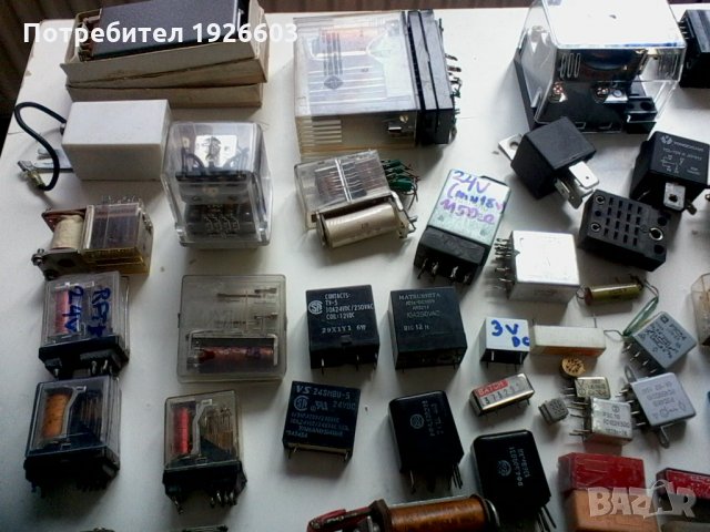 Продавам електромагнитни релета, контактори и автоматични прекъсвачи за различни напрежения и токове, снимка 6 - Друга електроника - 31330059